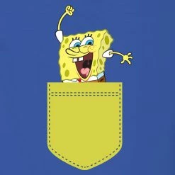 Monster Digital Clothing SpongeBob SquarePants Pocket 20th Anniversary Adult Long Sleeve T-Shirt 6 Monster Digital Clothing SpongeBob SquarePants Pocket 20th Anniversary Adult Long Sleeve T-Shirt