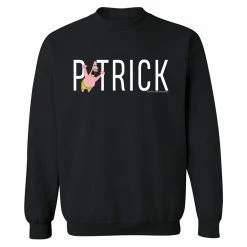 Monster Digital Clothing Patrick Name Play Crew Neck Sweatshirt