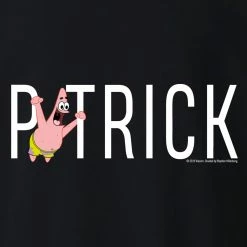 Monster Digital Clothing Patrick Name Play Crew Neck Sweatshirt