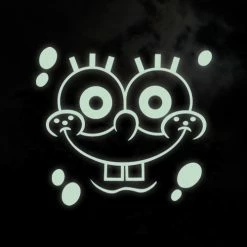 Progift Clothing SpongeBob Glow In The Dark Baby Bodysuit