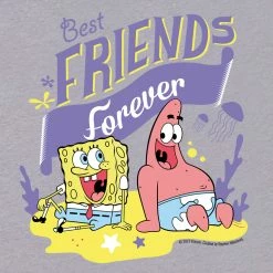 Dtg2go SpongeBob SquarePants Best Friends Women's Racerback Tank Top Clothing