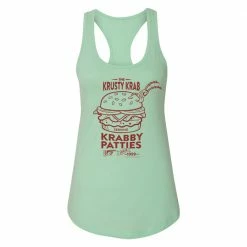 Dtg2go Clothing The Krusty Krab Women's Racerback Tank Top