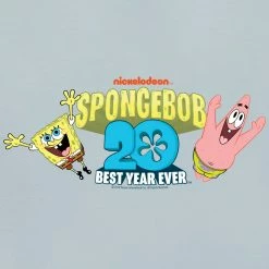 Monster Digital Clothing SpongeBob SquarePants SpongeBob And Patrick Short Adult Short Sleeve T-Shirt