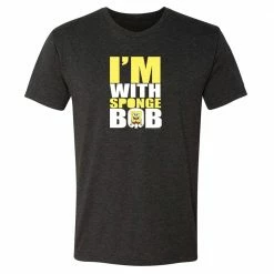 Monster Digital SpongeBob SquarePants I'm With Spongebob Tri-Blend Short Sleeve T-Shirt