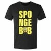 Monster Digital SpongeBob SquarePants Big Name Tri-Blend Short Sleeve T-Shirt Clothing