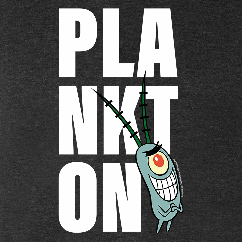 Monster Digital Plankton Big Name Tri-Blend Short Sleeve T-Shirt 2 Monster Digital Plankton Big Name Tri-Blend Short Sleeve T-Shirt