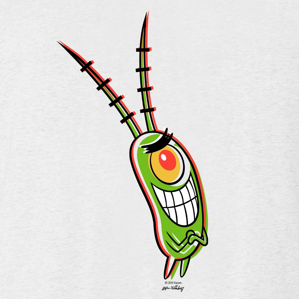 Monster Digital Clothing Plankton Schemer Tri-Blend Short Sleeve T-Shirt 2 Monster Digital Clothing Plankton Schemer Tri-Blend Short Sleeve T-Shirt