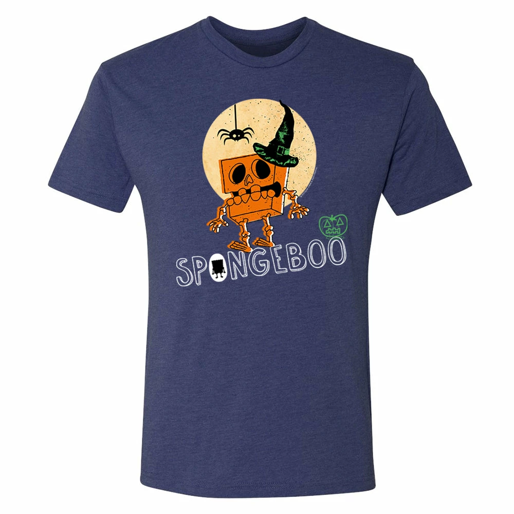Monster Digital SpongeBob Boo Halloween Tri-Blend T-Shirt Clothing