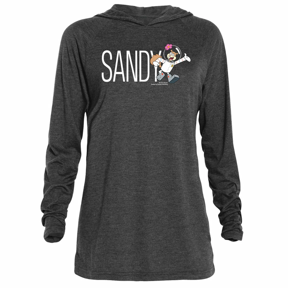 Dtg2go Sandy Cheeks Name Play Tri-Blend Raglan Hoodie 1 Dtg2go Sandy Cheeks Name Play Tri-Blend Raglan Hoodie