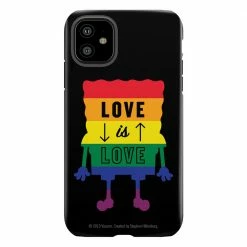 Monetyze-casetry SpongeBob SquarePants Love Is Love Tough Phone Case Accessories
