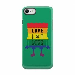 Monetyze-casetry SpongeBob SquarePants Love Is Love Tough Phone Case Accessories