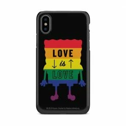 Monetyze-casetry SpongeBob SquarePants Love Is Love Tough Phone Case Accessories