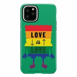 Monetyze-casetry SpongeBob SquarePants Love Is Love Tough Phone Case Accessories