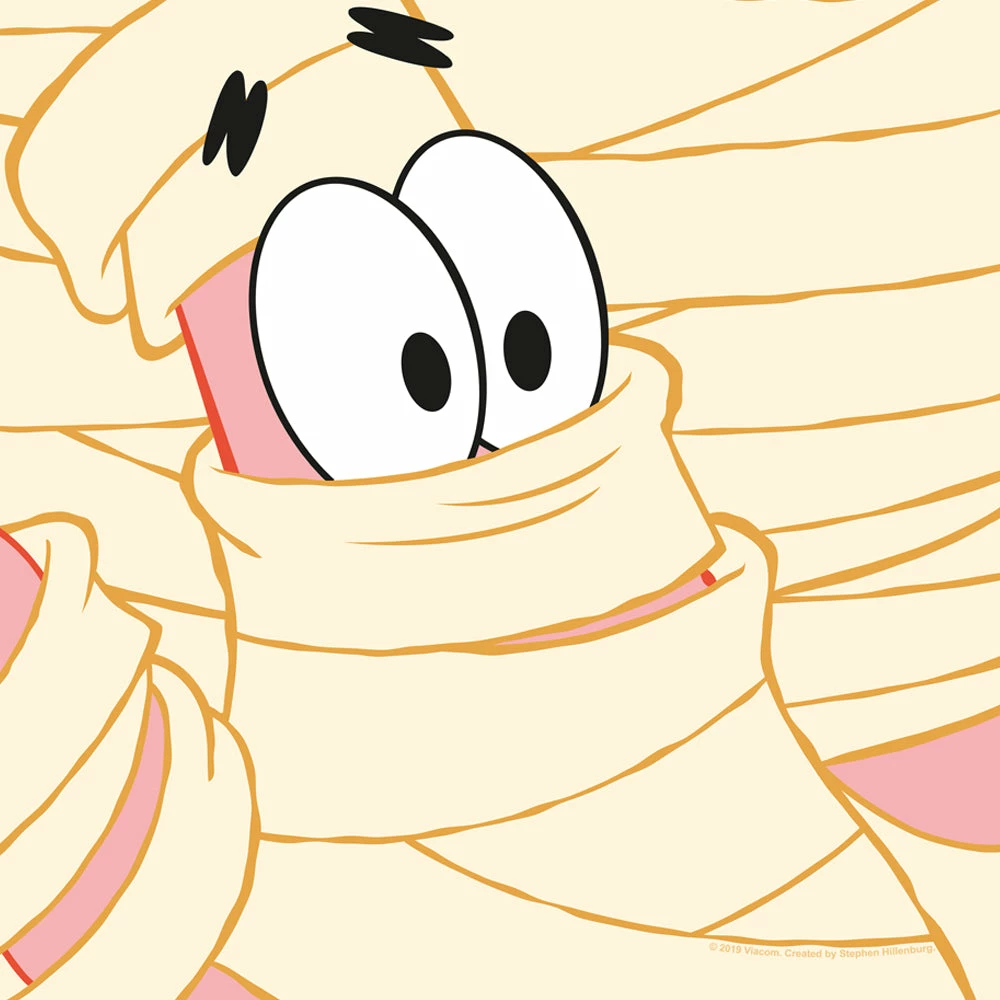 Printful Patrick Big Face Mummy Crew Neck Sweatshirt Clothing 2 Printful Patrick Big Face Mummy Crew Neck Sweatshirt Clothing