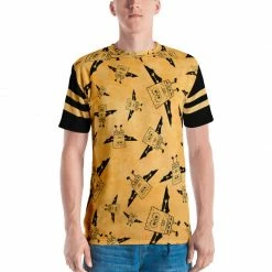 Printful Clothing SpongeBob Bat Halloween Short Sleeve T-Shirt