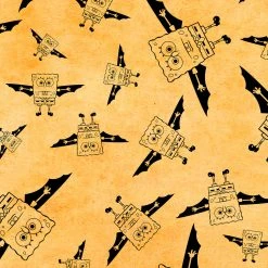 Printful Clothing SpongeBob Bat Halloween Short Sleeve T-Shirt