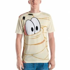 Printful Patrick Big Face Mummy Short Sleeve T-Shirt