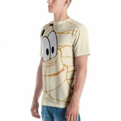 Printful Patrick Big Face Mummy Short Sleeve T-Shirt