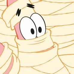 Printful Patrick Big Face Mummy Short Sleeve T-Shirt