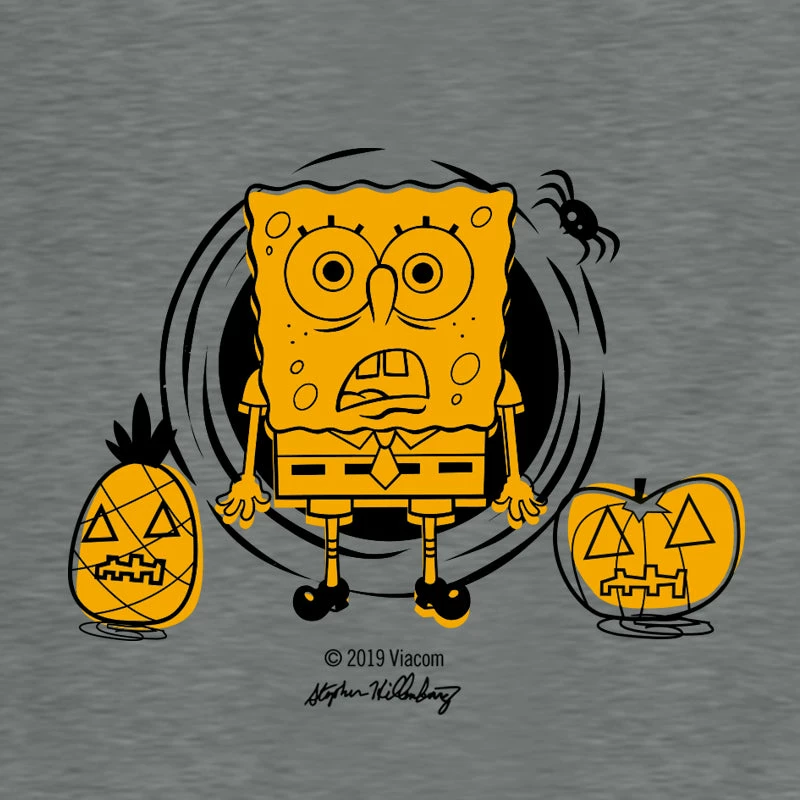 Printful SpongeBob Bikini Bottom Pumpkin Women's Crop Sweatshirt International Shipping 2 Printful SpongeBob Bikini Bottom Pumpkin Women's Crop Sweatshirt International Shipping