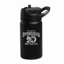Monetyze-vismark SpongeBob SquarePants Winking 20th Anniversary Laser Engraved SIC Water Bottle Drinkware