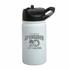 Monetyze-vismark SpongeBob SquarePants Winking 20th Anniversary Laser Engraved SIC Water Bottle Drinkware