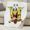 Progift Kids & Baby SpongeBob SquarePants Excited Sherpa Blanket