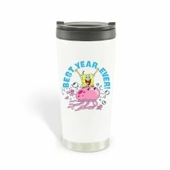 Photomugs SpongeBob SquarePants Best Year Ever Jellyfish Travel Mug