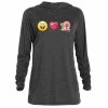 Dtg2go Clothing SpongeBob SquarePants Love Gary Tri-Blend Raglan Hoodie