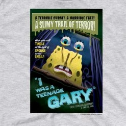 Monster Digital SpongeBob SquarePants I Was A Teenage Gary Adult Short Sleeve T-Shirt