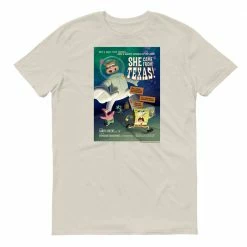 Monster Digital SpongeBob SquarePants She Came From Texas Adult Short Sleeve T-Shirt