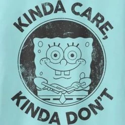 Fifthsun SpongeBob Kinda Care Kinda Don't Racerback Tank Top Clothing