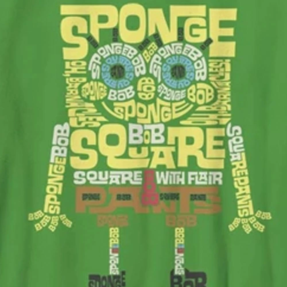 Fifthsun SpongeBob Type Green Kids Short Sleeve T-Shirt Clothing 2 Fifthsun SpongeBob Type Green Kids Short Sleeve T-Shirt Clothing