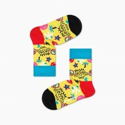 Fba-happysocks SpongeBob SquarePants 4-Pack Kids Sock Giftbox