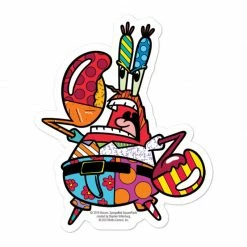 Printful Mr. Krabs Britto Sticker Stickers