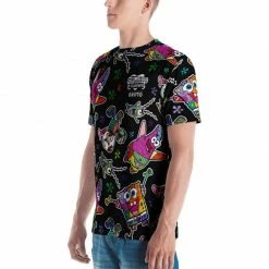 Printful SpongeBob SquarePants Britto Short Sleeve T-Shirt Clothing