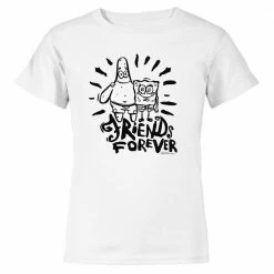 Monster Digital SpongeBob SquarePants Friends Forever Kids Short Sleeve T-Shirt