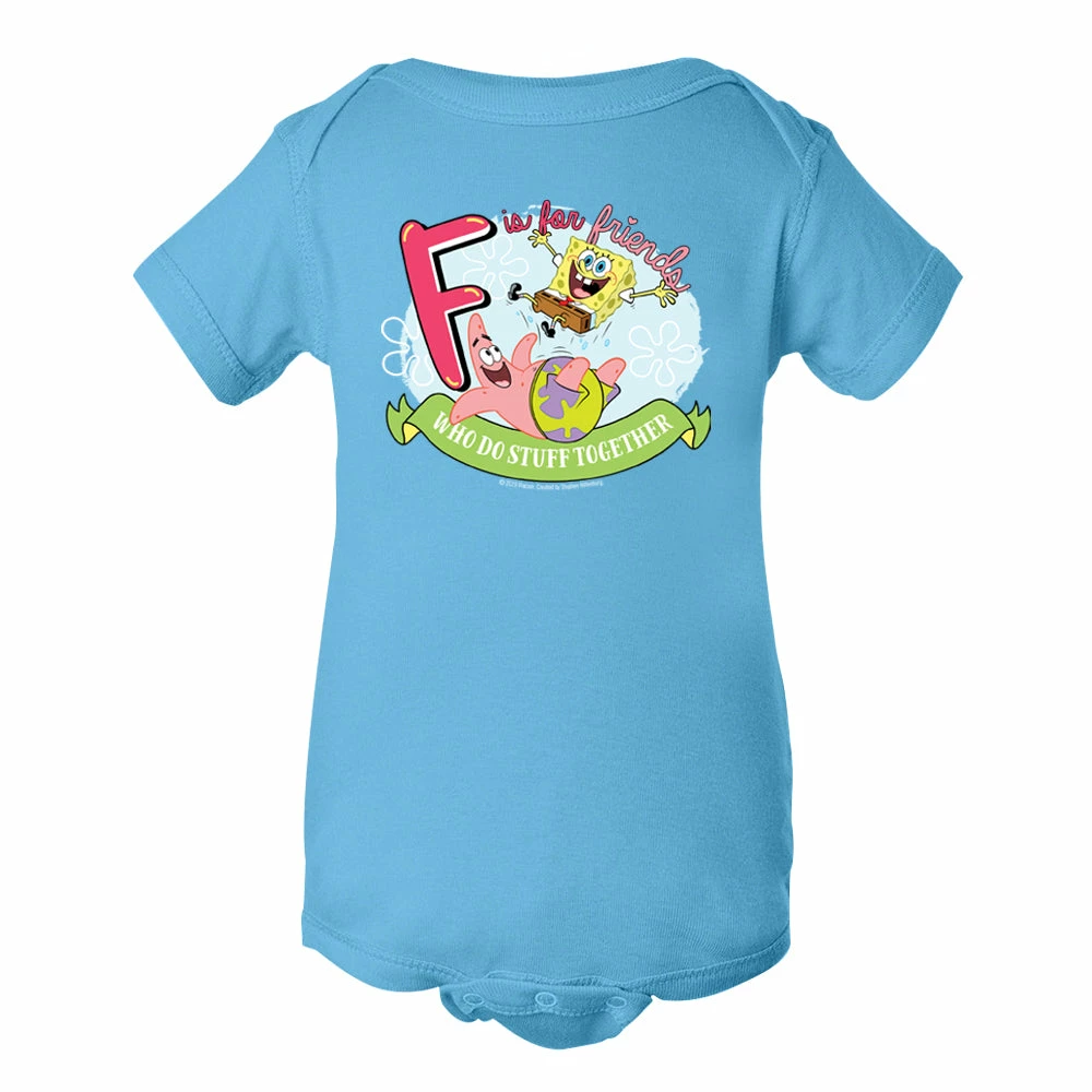 Dtg2go Clothing SpongeBob SquarePants Do Stuff Together Baby Bodysuit 1 Dtg2go Clothing SpongeBob SquarePants Do Stuff Together Baby Bodysuit