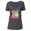 Dtg2go SpongeBob SquarePants Group Shot Women's Relaxed Scoop Neck T-Shirt Clothing
