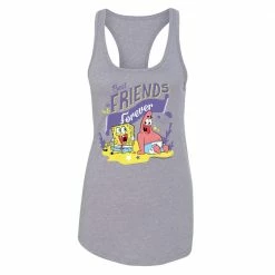 Dtg2go SpongeBob SquarePants Best Friends Women's Racerback Tank Top Clothing