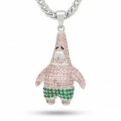 King_ice SpongeBob X King Ice - Iced Patrick Necklace